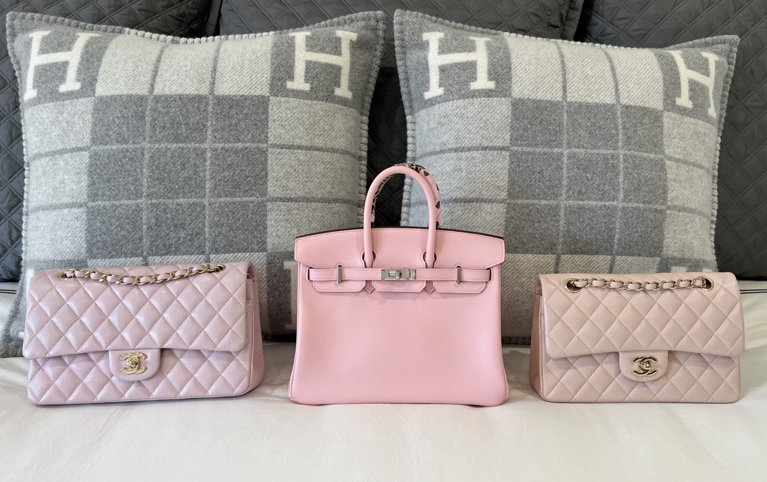 Chanel classic flap review: a pink Chanel bag - Happy High Life