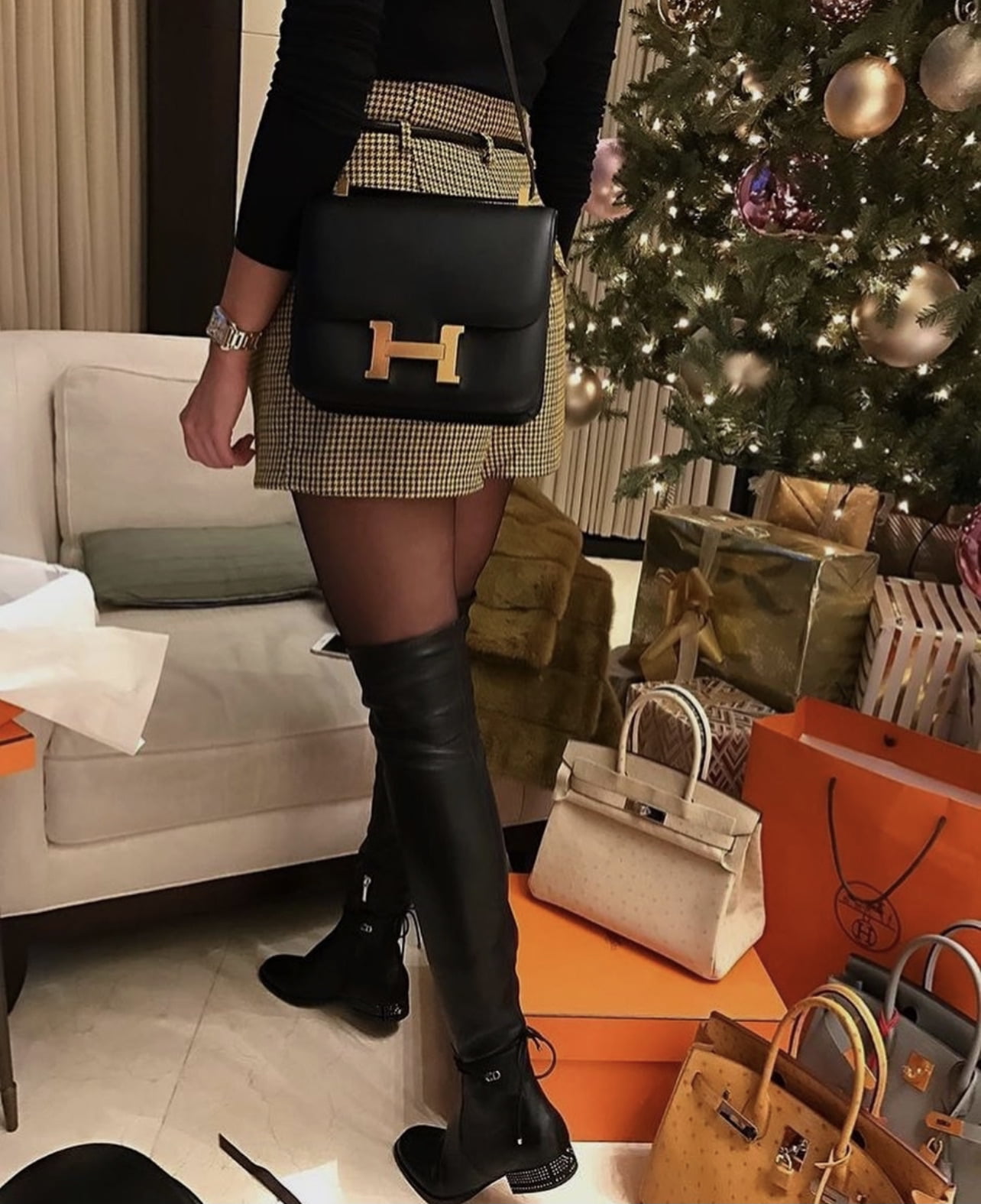 Celebs Go On Holiday Shopping Sprees with Bags from Givenchy, Louis Vuitton  and Chanel - PurseBlog