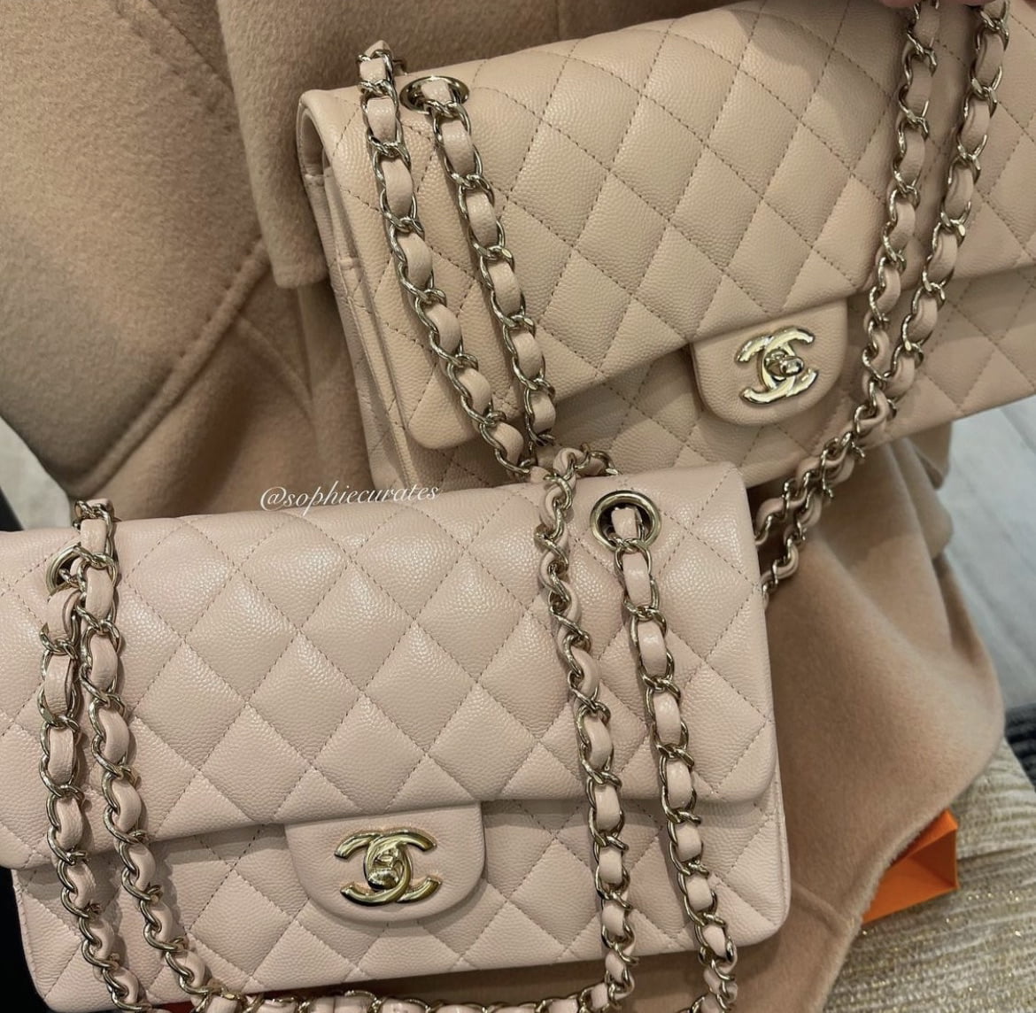 Chanel Mini Flap Pearl Crush Review - Lace & Lashes