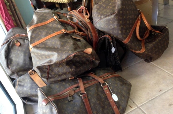 Louis Vuitton bags stolen from mall