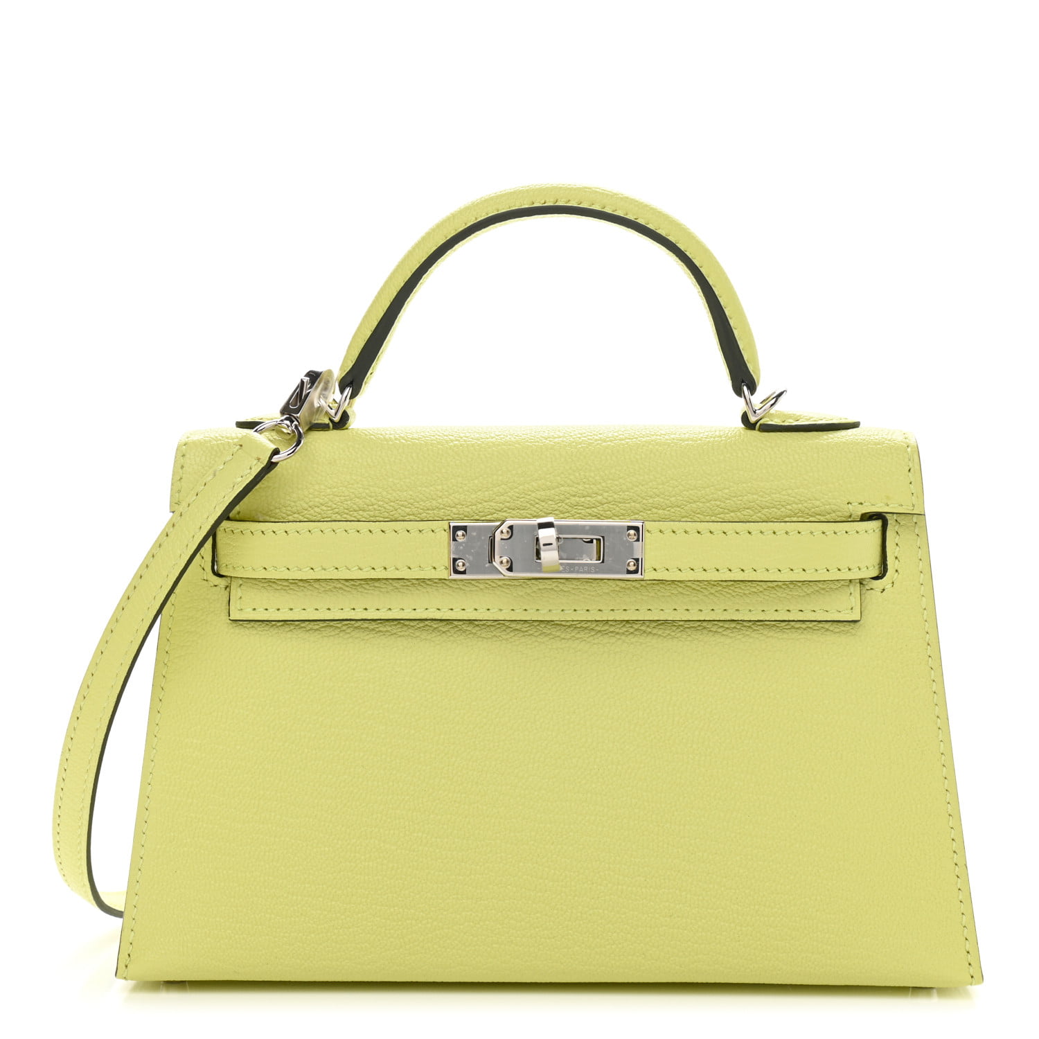 Hermes Chevre Mysore Mini Kelly Sellier