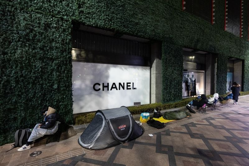 Chanel Frenzy in South Korea... People Camping Outside the Store | PurseBop