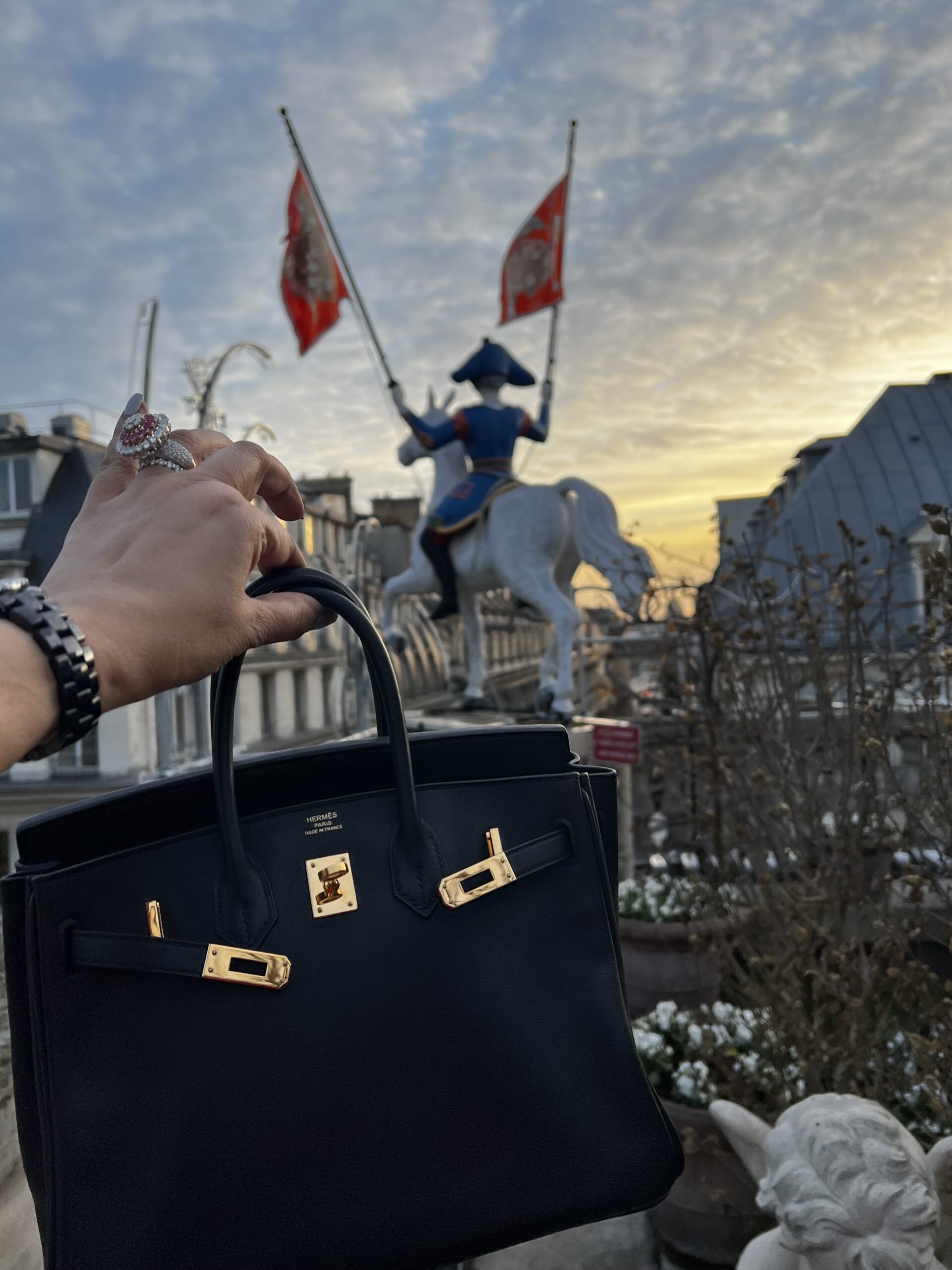 Hermés Birkin in Paris. France street style fashion paris hermés