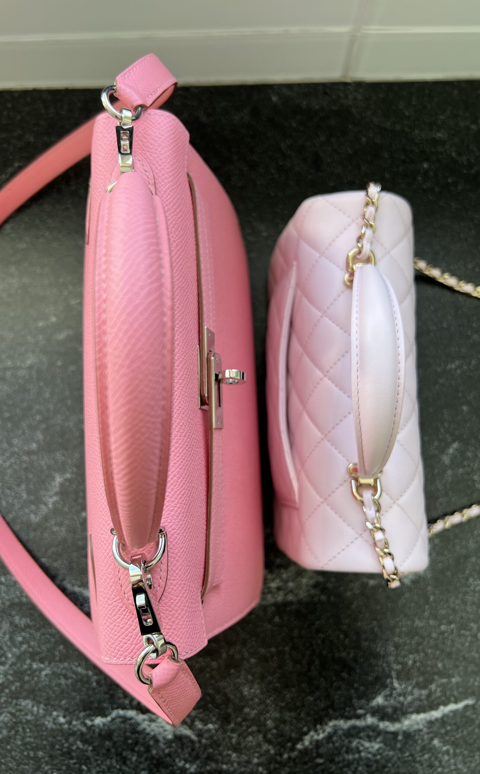 The Complete Guide to the Chanel 22P Classic Mini Handle - PurseBop