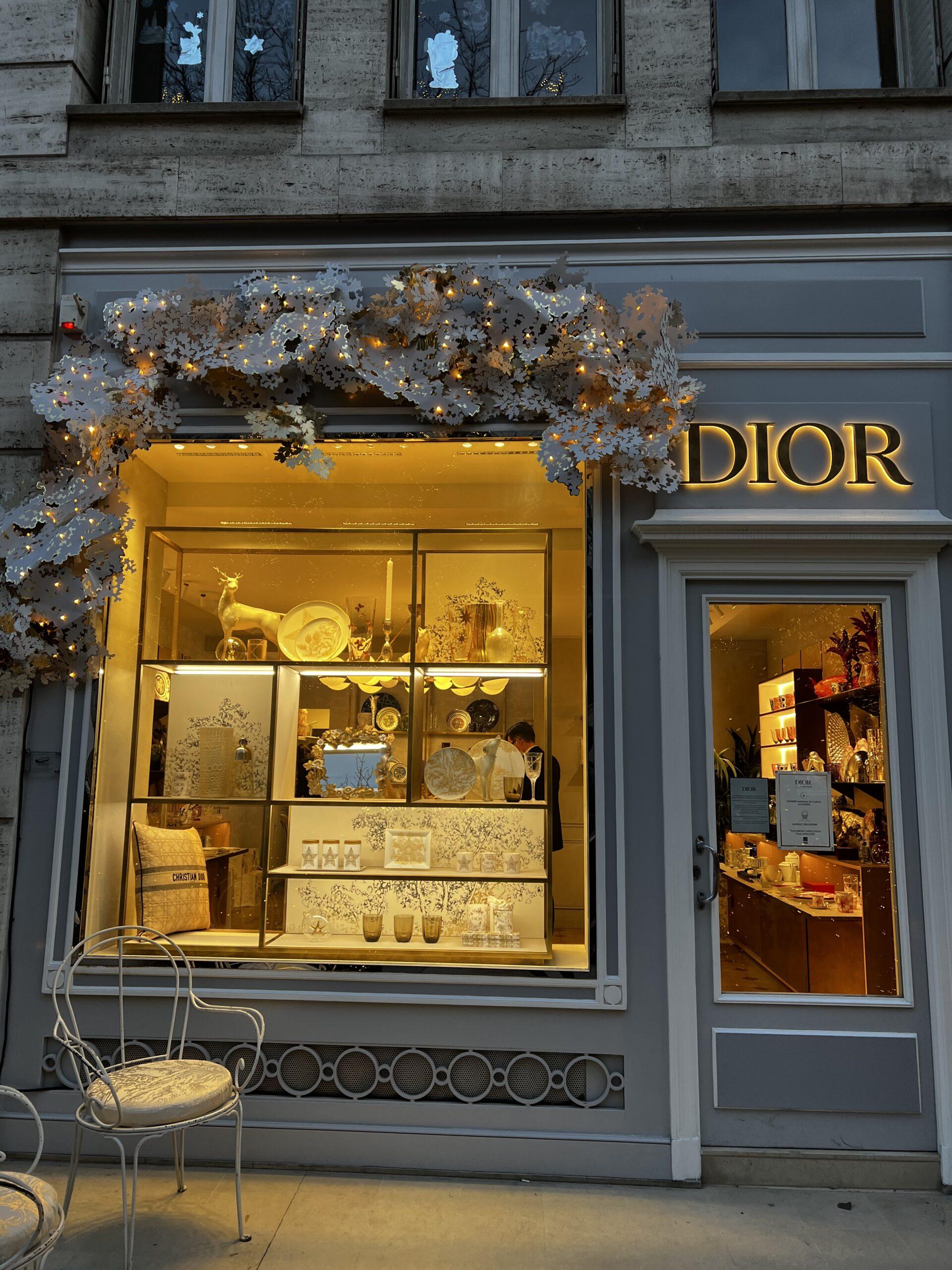 DIOR, Dior Boutique, FRANCE, Paris