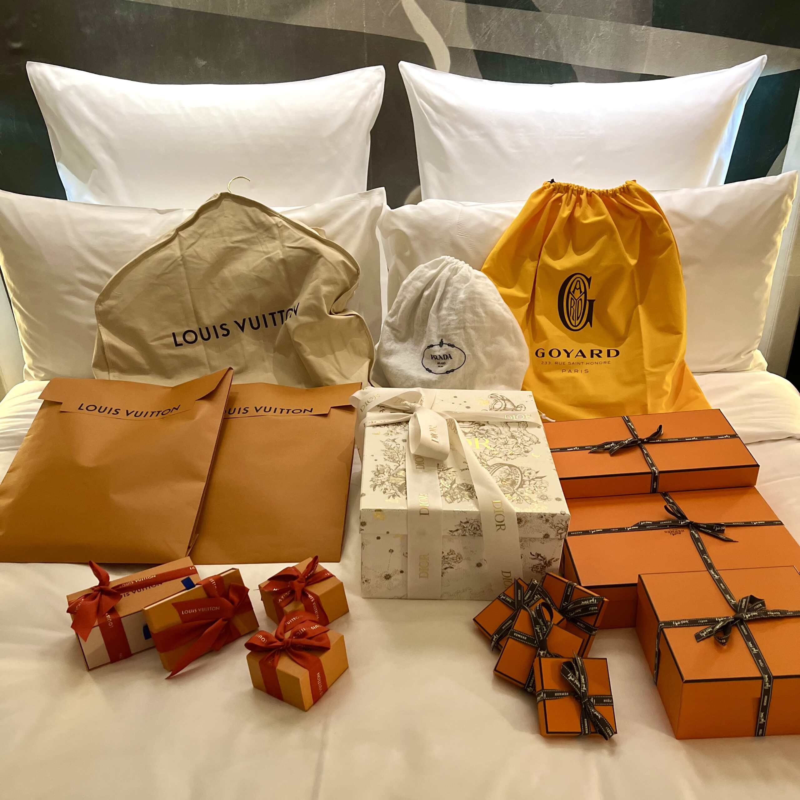 Louis Vuitton Orange Storage Gift Boxes *Final Sale*