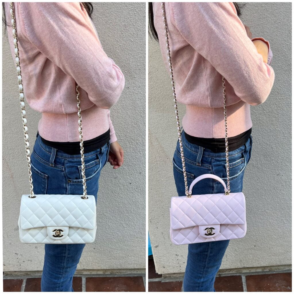 The Complete Guide to the Chanel 22P Classic Mini Handle PurseBop