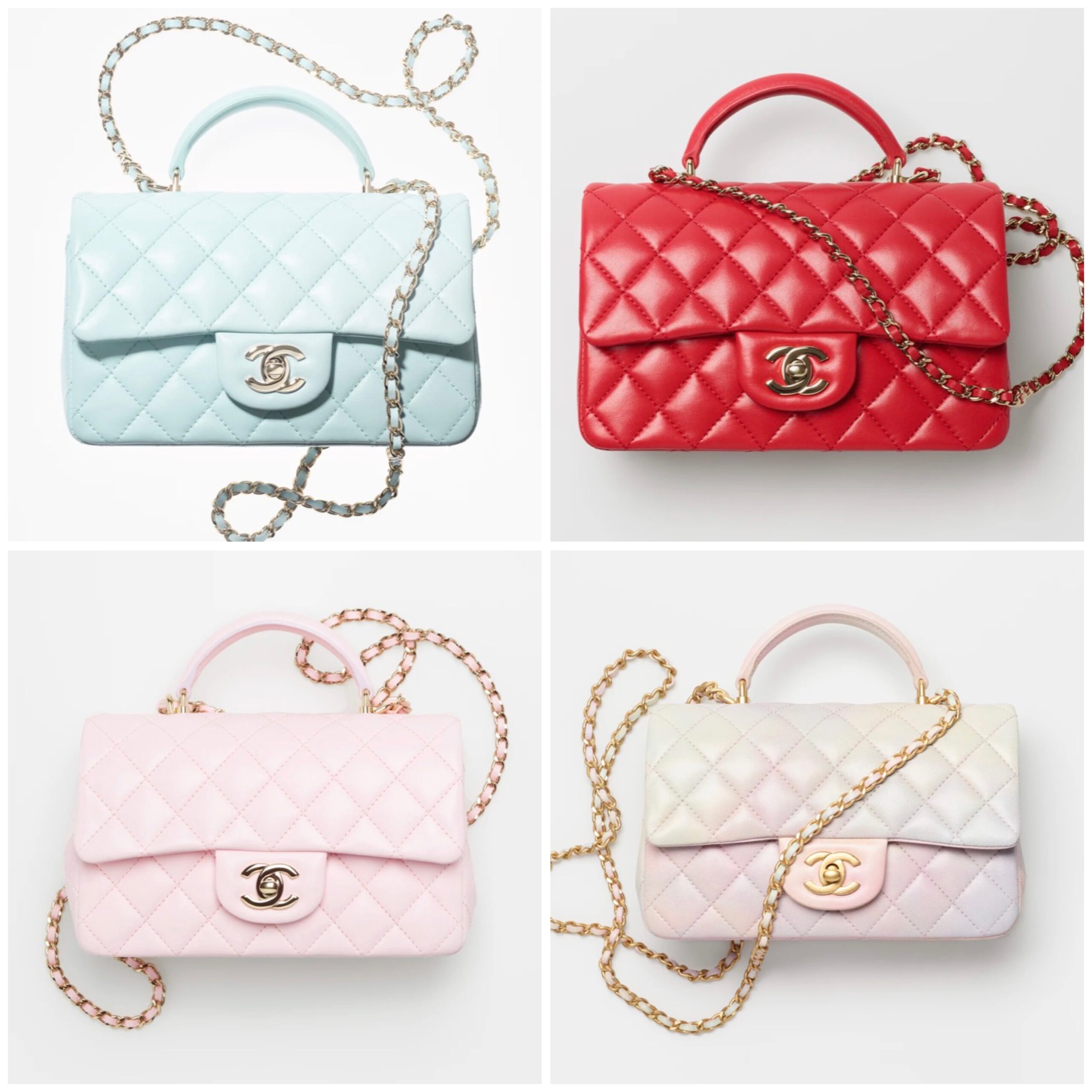 The Complete Guide to the Chanel 22P Classic Mini Handle - PurseBop