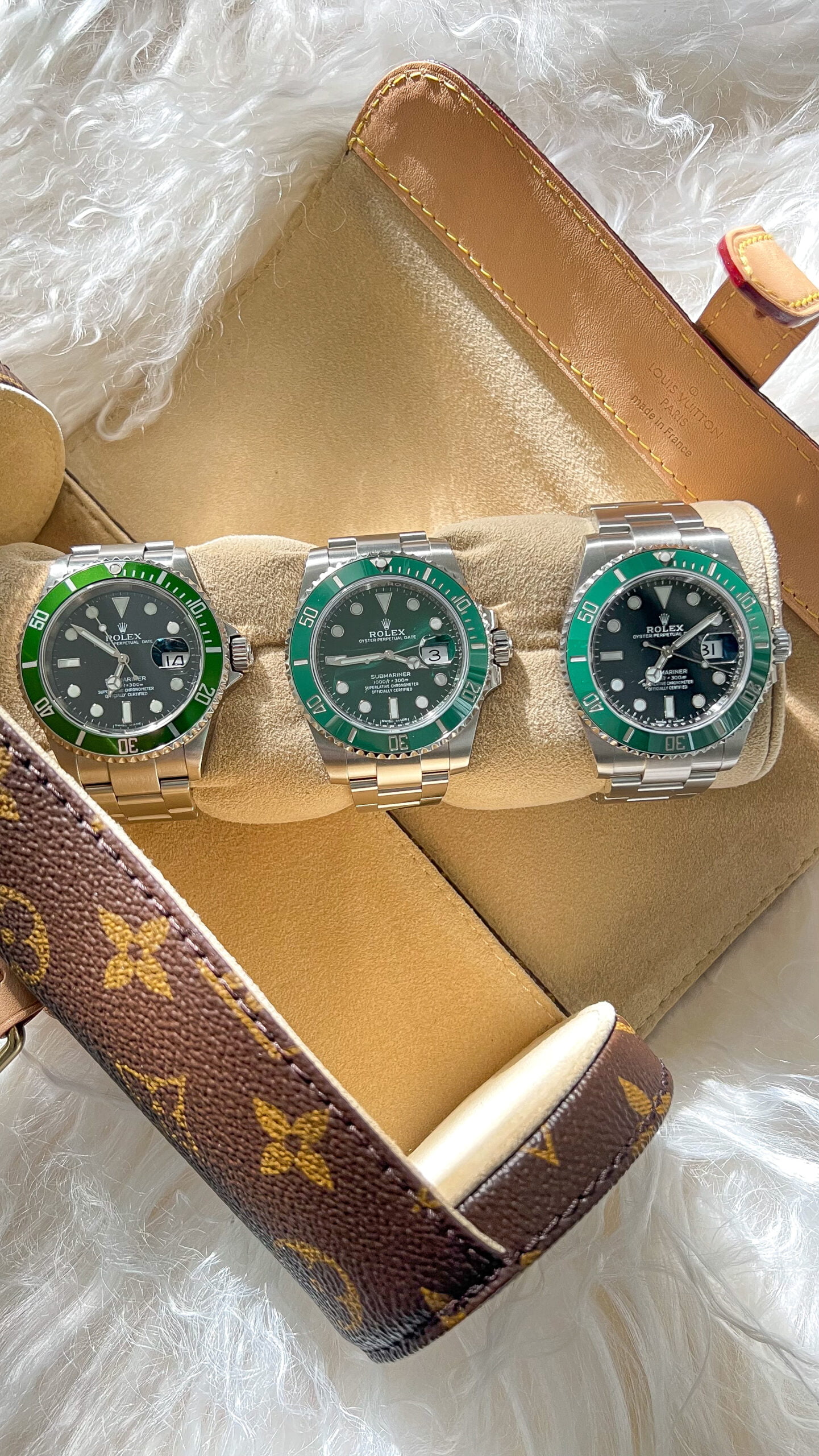 Meet the Green Rolex Trifecta - PurseBop