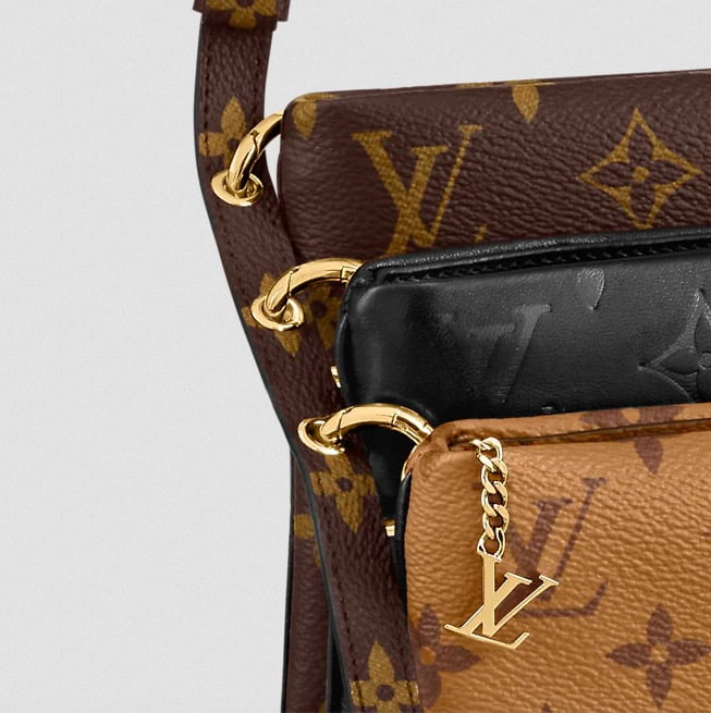 Louis Vuitton LV3 Pouch Bag Monogram Canvas, Reverse Monogram Canvas and  Monogra