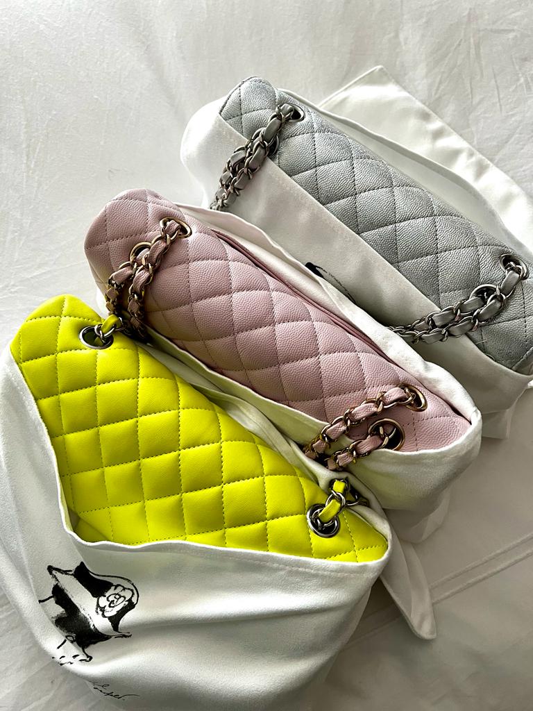 Chanel Strikes Gold: The Chanel 23P Caviar Classic Flap - PurseBop