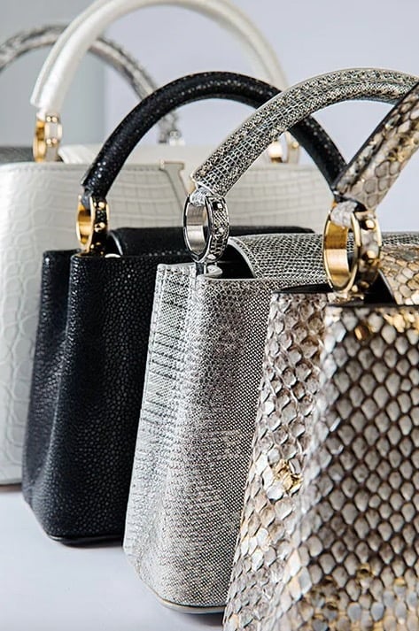 Louis Vuitton offers a glimpse into the production of its exotic leather  bags