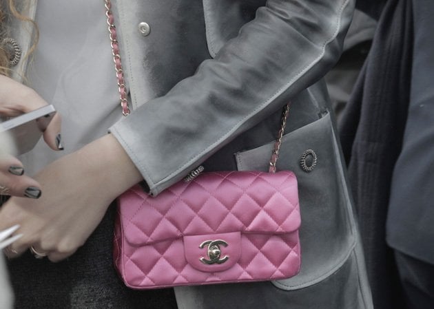 Chanel Small Trendy CC Top Handle Bag Quilted Lambskin Pink #small