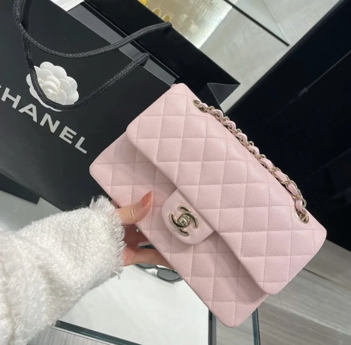 small brown chanel bag vintage