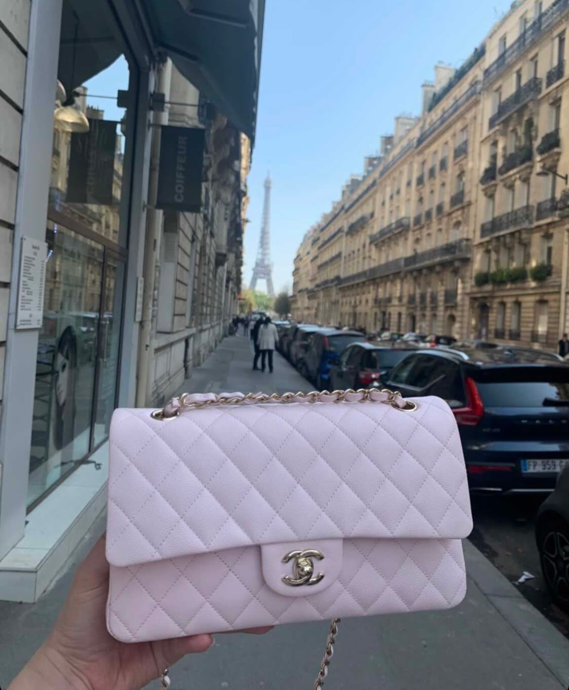 pink classic chanel