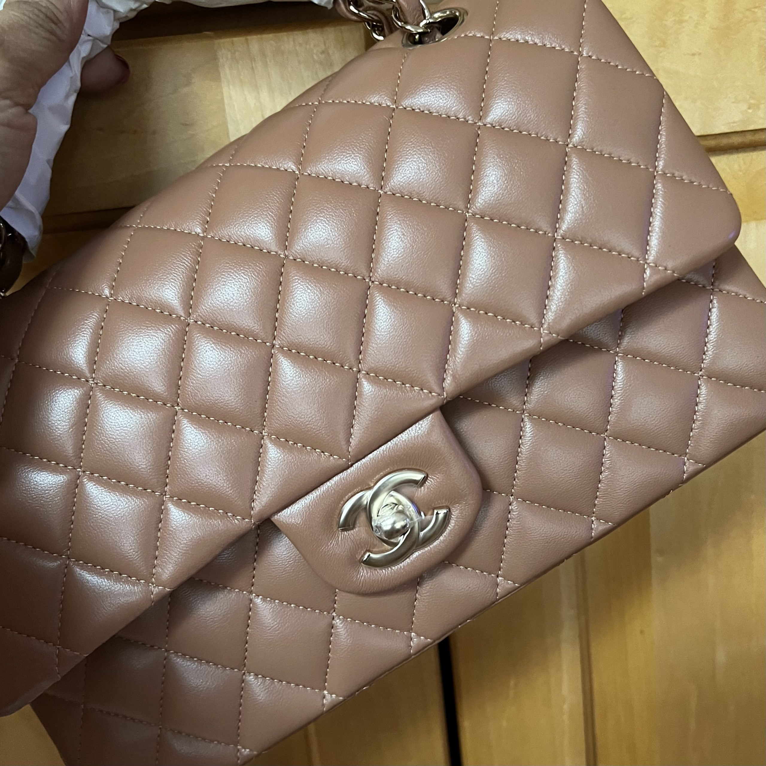 The Chanel Caramel Classic Flap from 22S - PurseBop