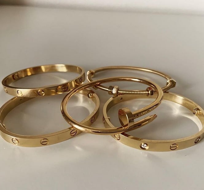 The it-bangle battle: Can the Tiffany Lock challenge the Cartier Love?