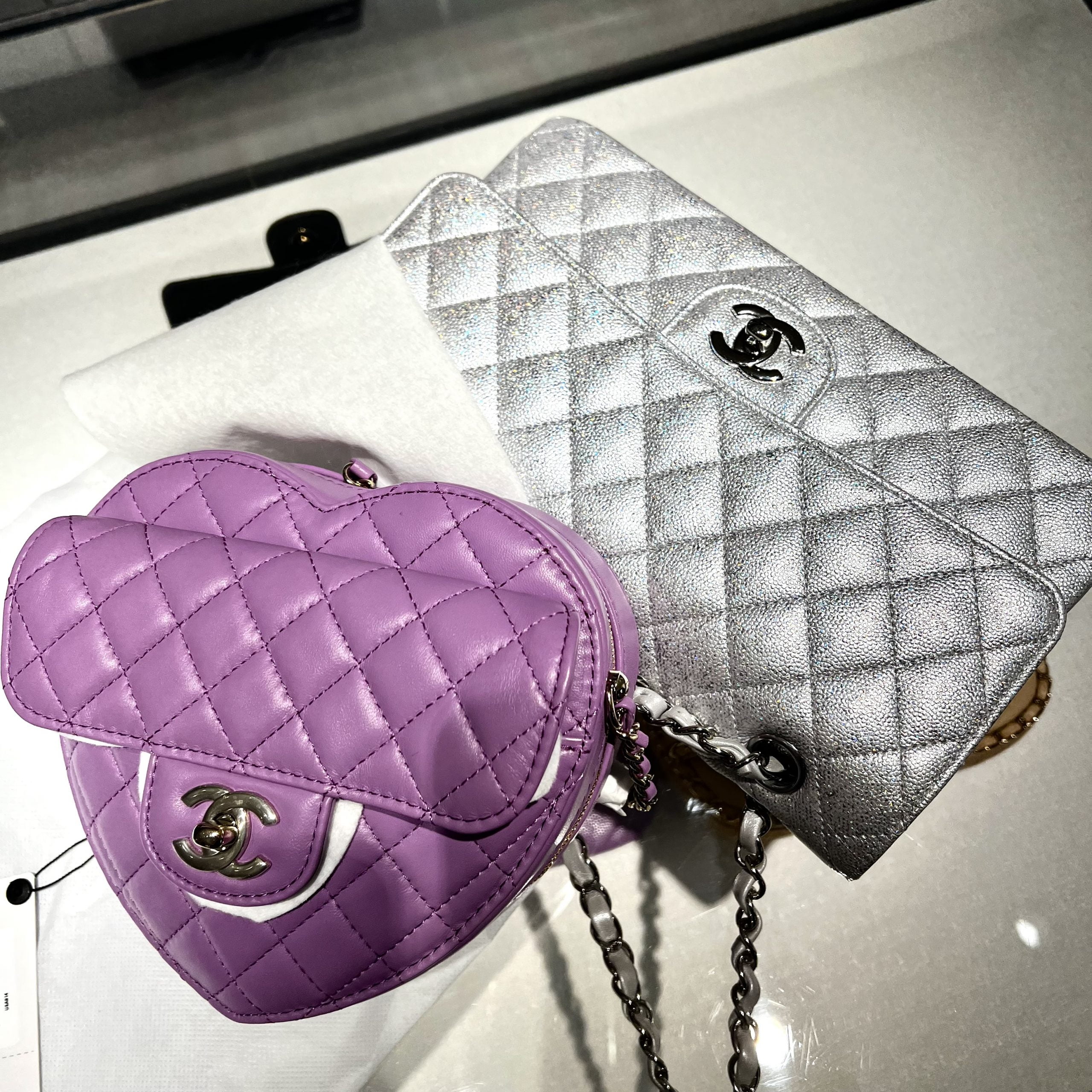 The New Chanel Heart Bag With Wallet Section & Pockets, Is