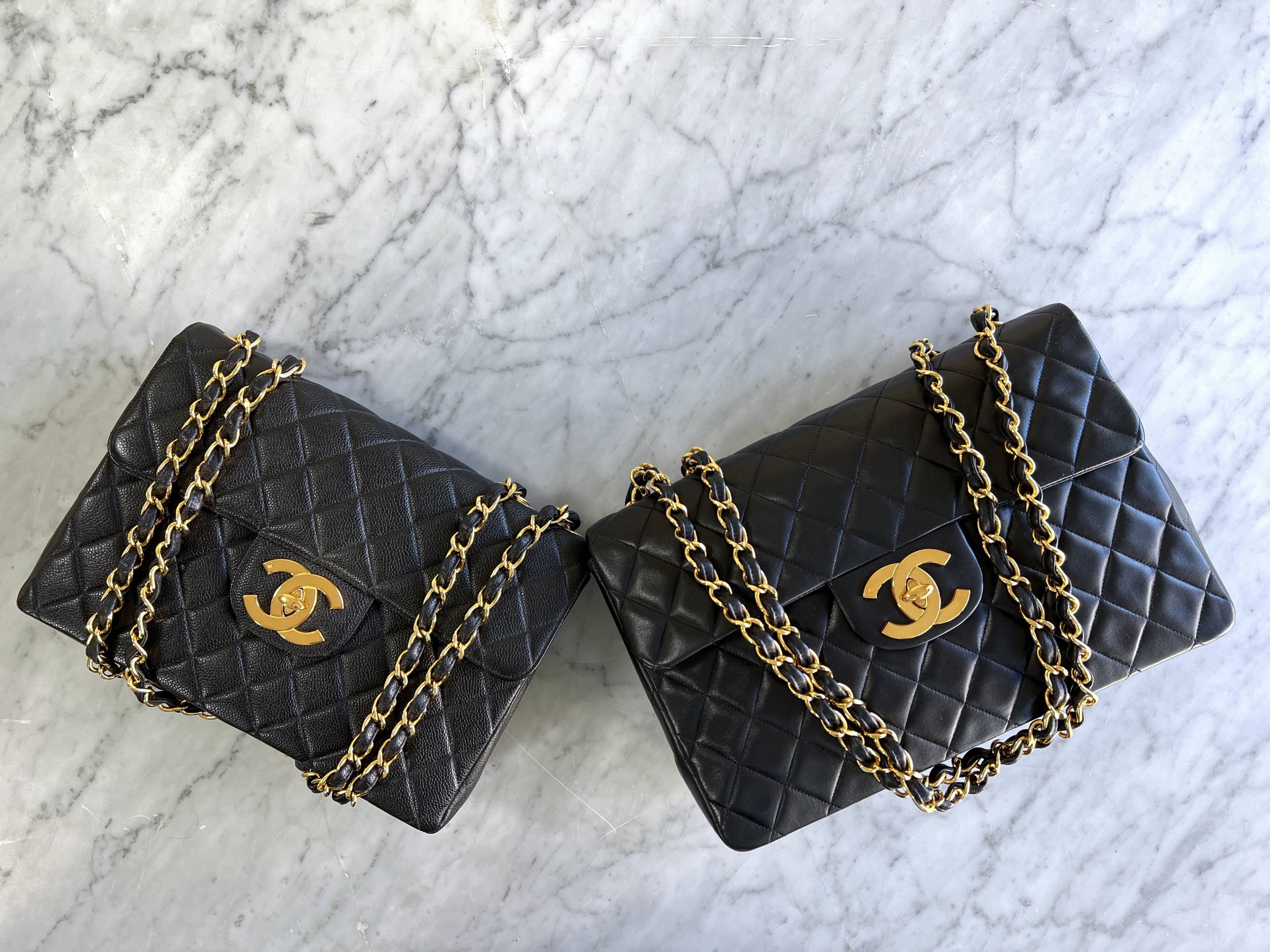 CHANEL Caviar Wallet on Chain Bag - Black/Gold - Adorn Collection