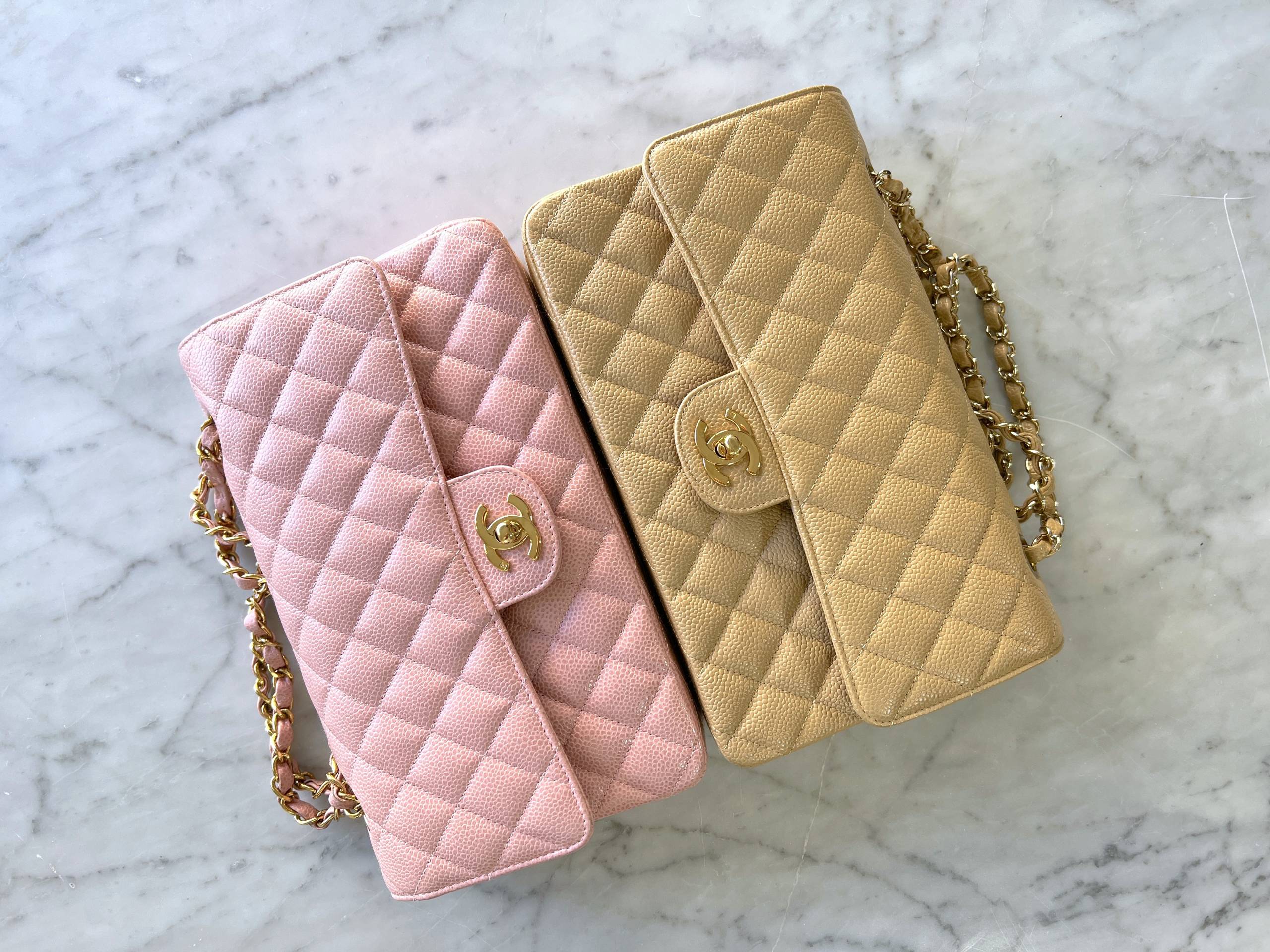 Chanel Strikes Gold: The Chanel 23P Caviar Classic Flap - PurseBop