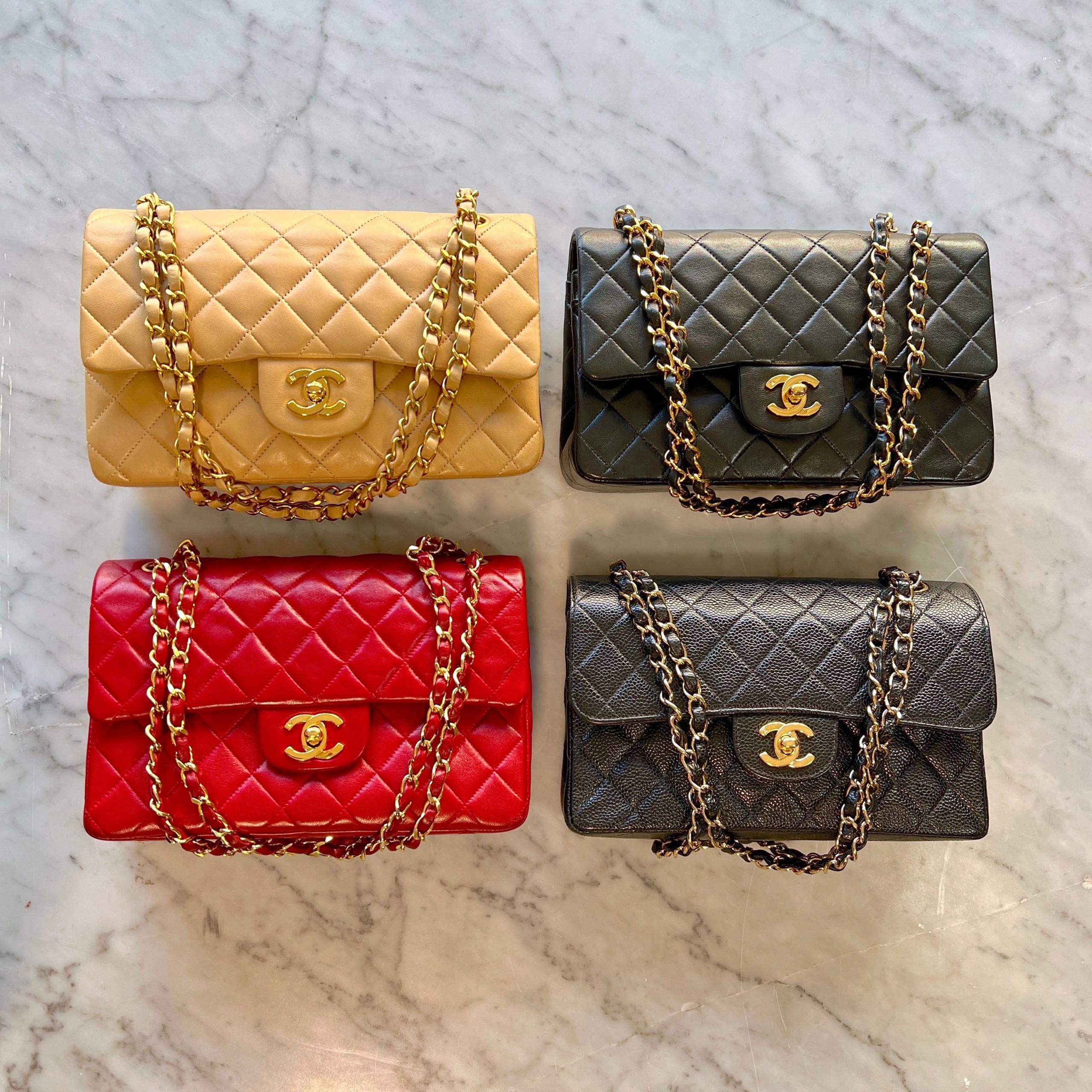 Chanel Classic Flap Bag, Vintage Vs Modern