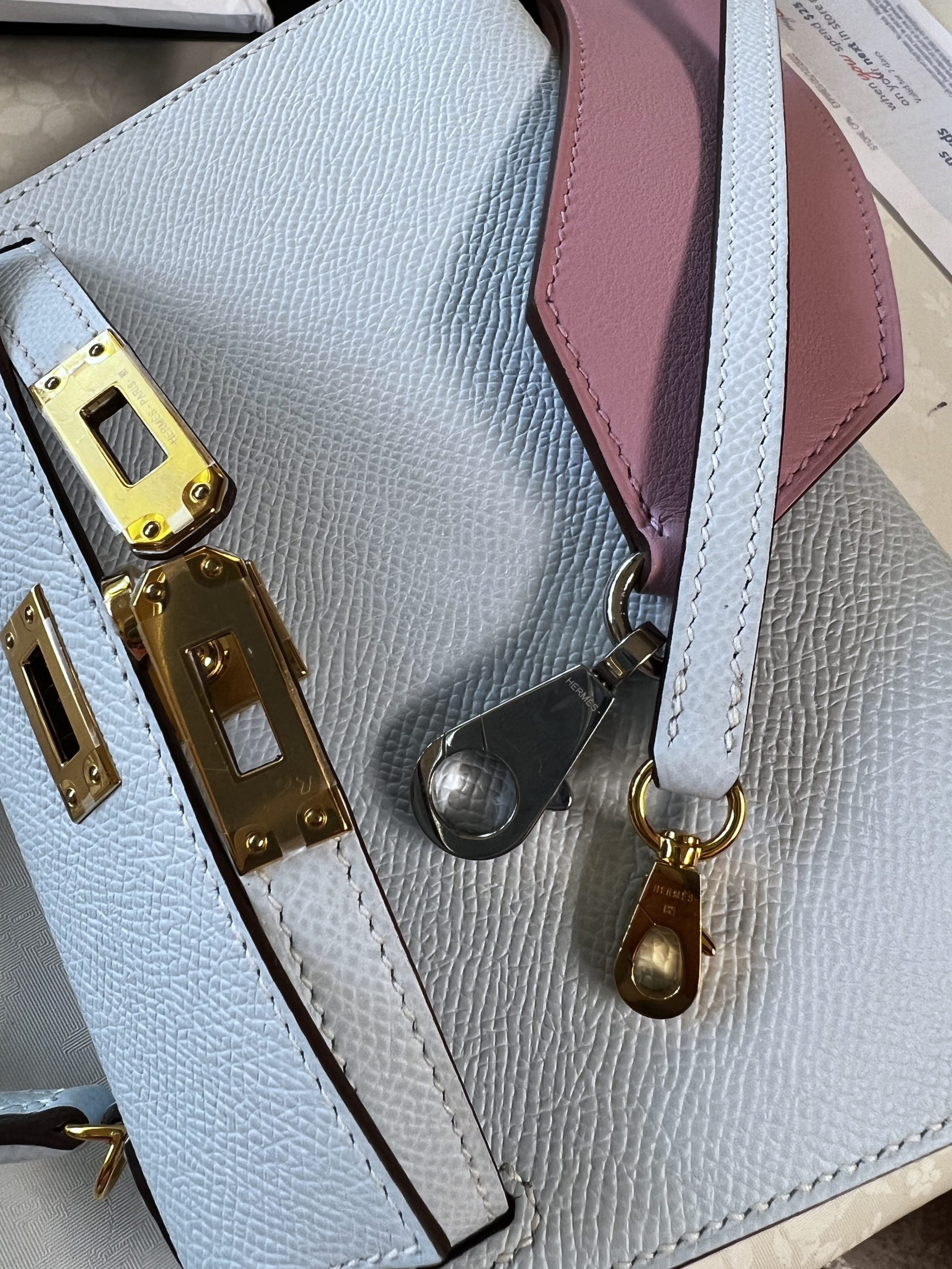 hermes mini kelly strap