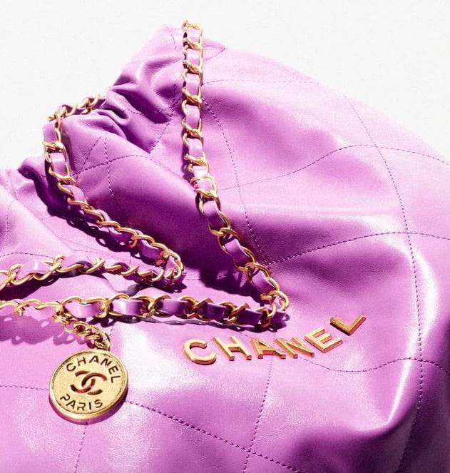 chanel light pink classic flap bag