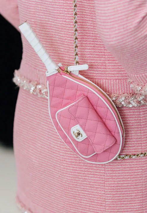 Chanel Monte-Carlo Mini Crossbody Tennis Bag 💞 message for