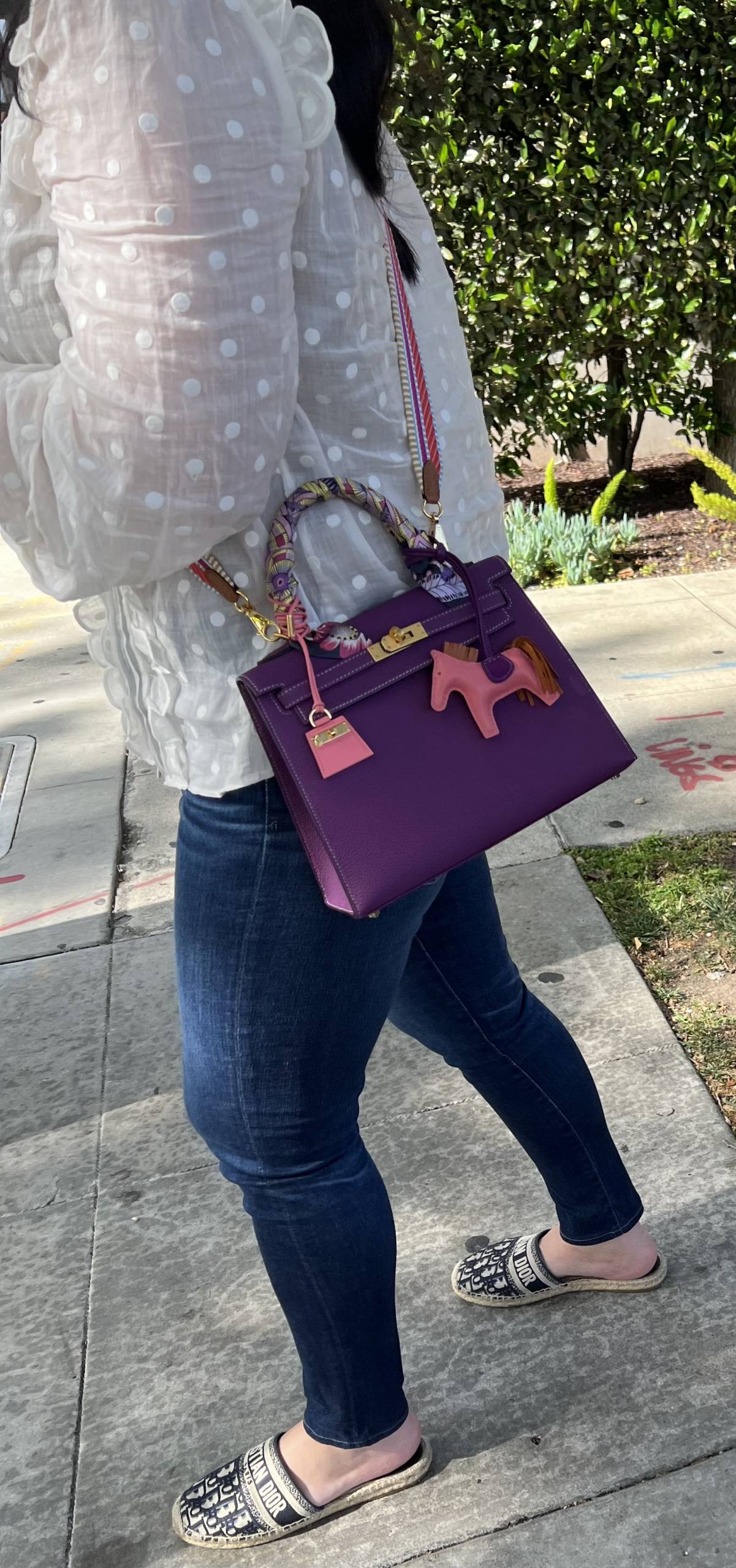 Hermes Birkin 25 Rose Azalee Swift Gold Hardware