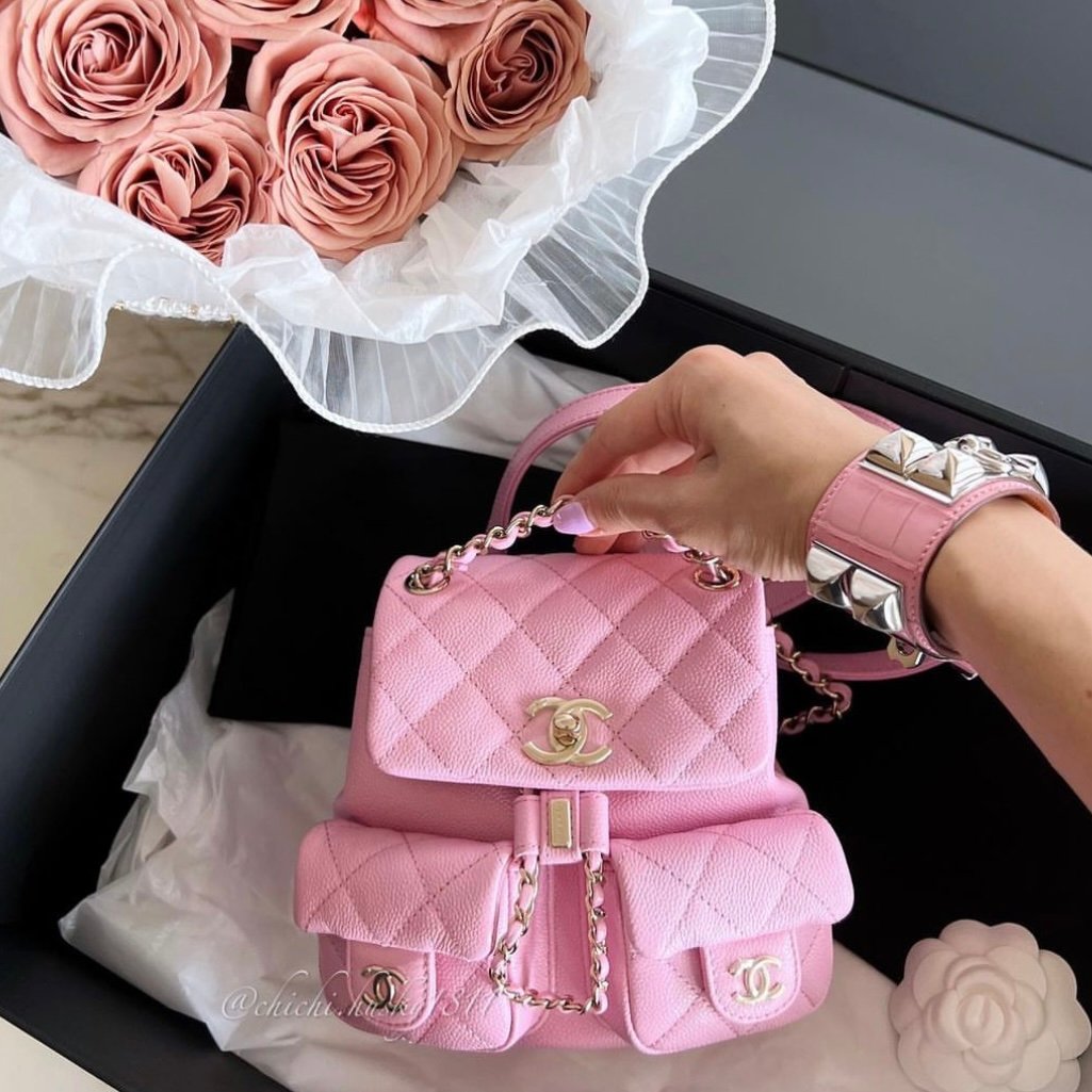 Chanel Duma Backpack Outfit