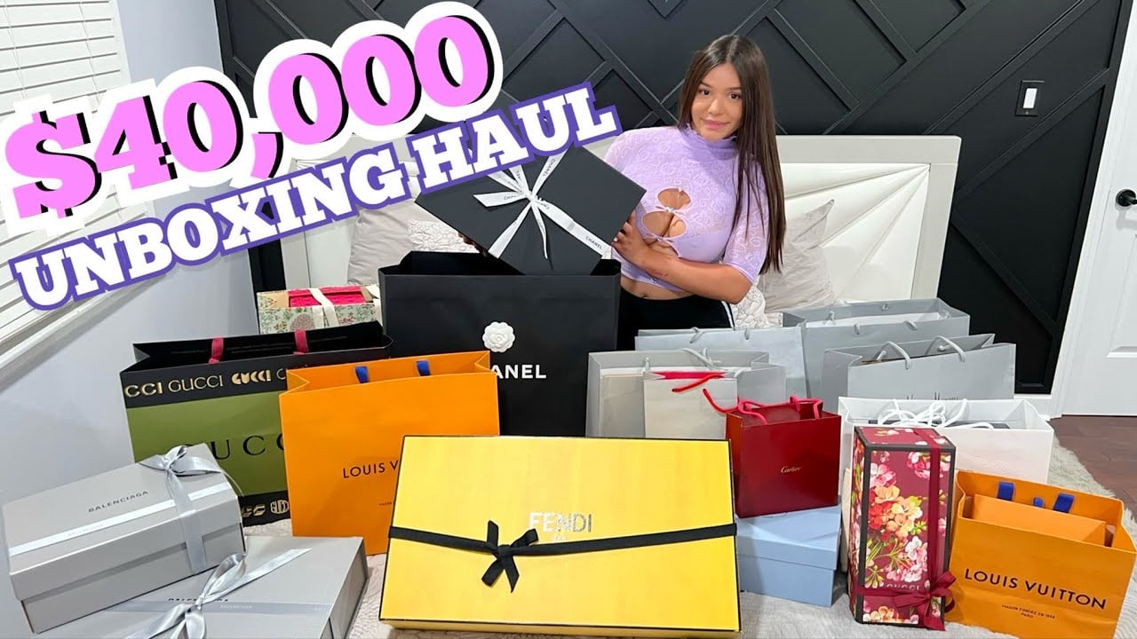 LOUIS VUITTON & HERMES BAG UNBOXING/HAUL!