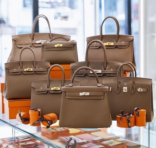 Hermes Birkin 30: taupe, etoupe or Etain, which one have darkest shade ???