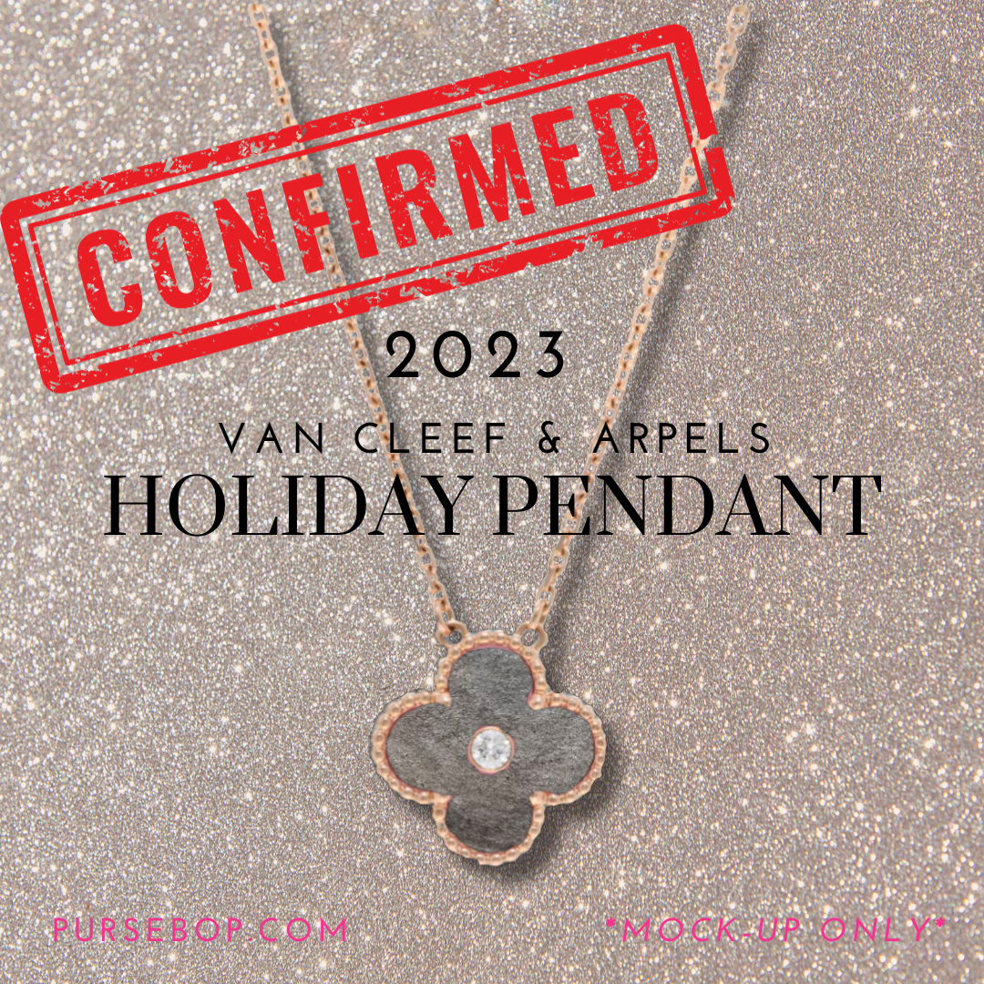 Breaking News on the Van Cleef & Arpels 2023 Holiday Pendant - PurseBop