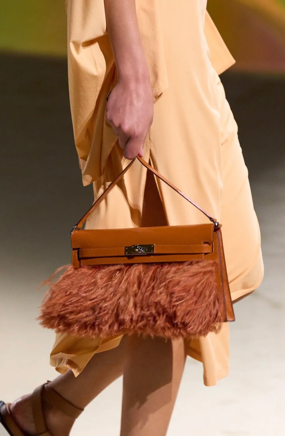 Hermès JPG Kelly Pochette Blue Paradise Bag in 2023