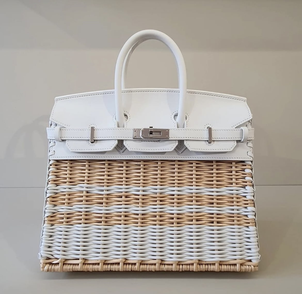 Hermes Birkin Womens Handbags 2023 Ss, White, Birkin 30