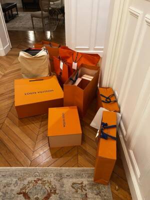 louis vuitton shopping spree