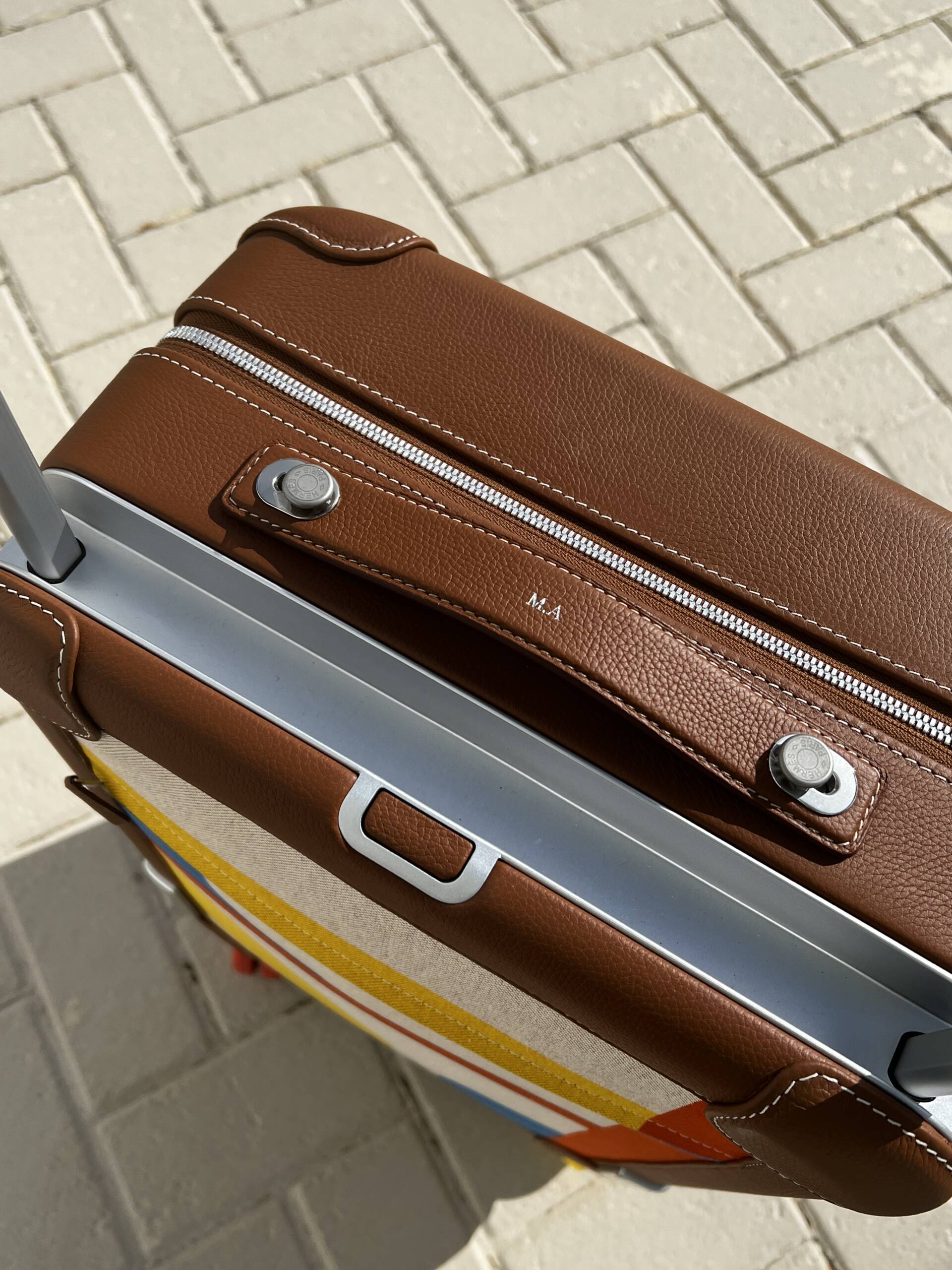 Hermès Rolling Mobility Suitcase R.M.S. Cabine 55 Surfer