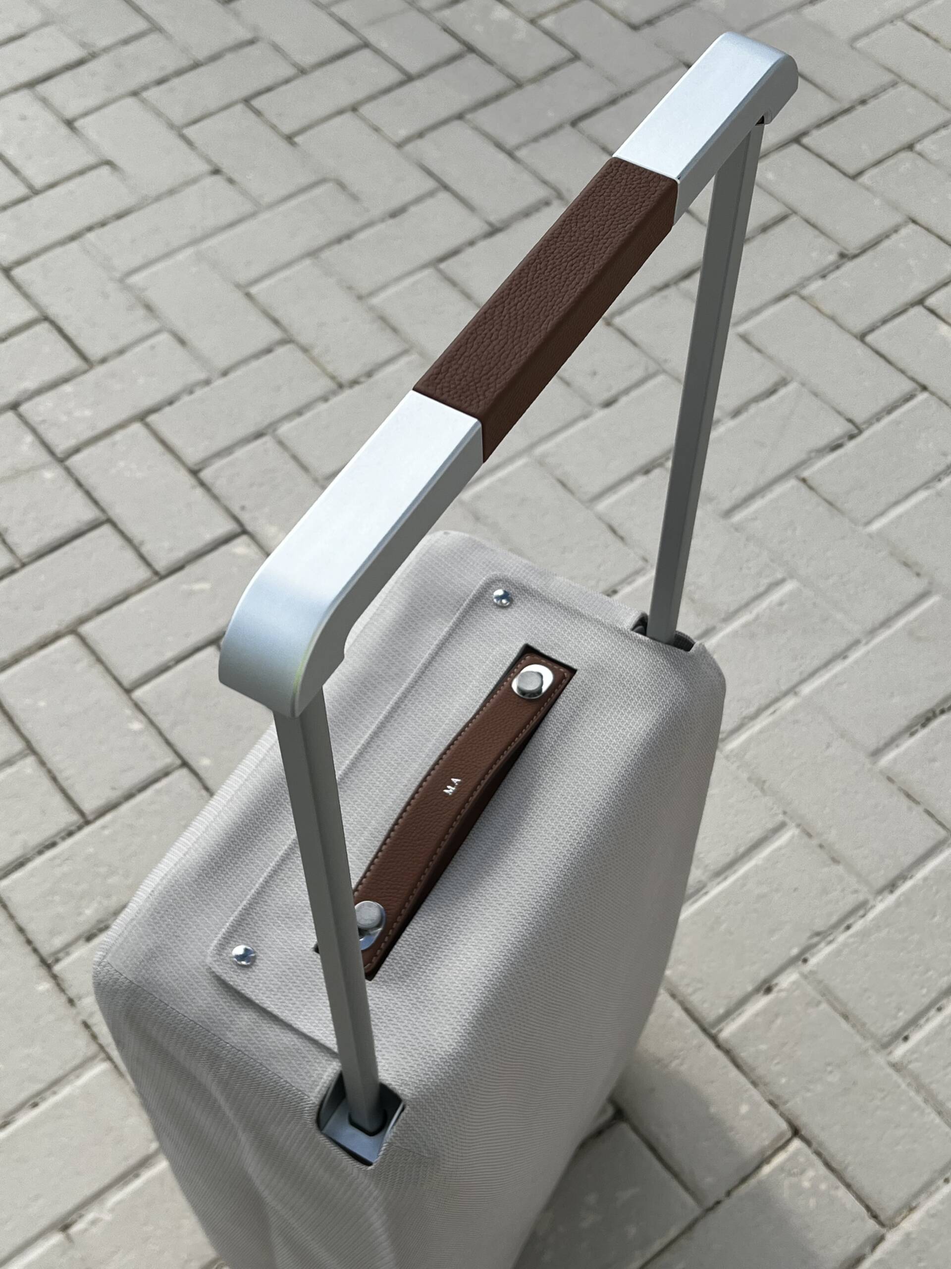 HERMES Canvas Taurillon Regate RMS Rolling Trolley Luggage