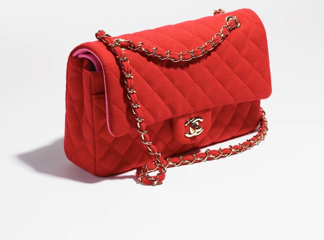 Chanel 2022 Classic Jumbo Lambskin Double Flap Bag