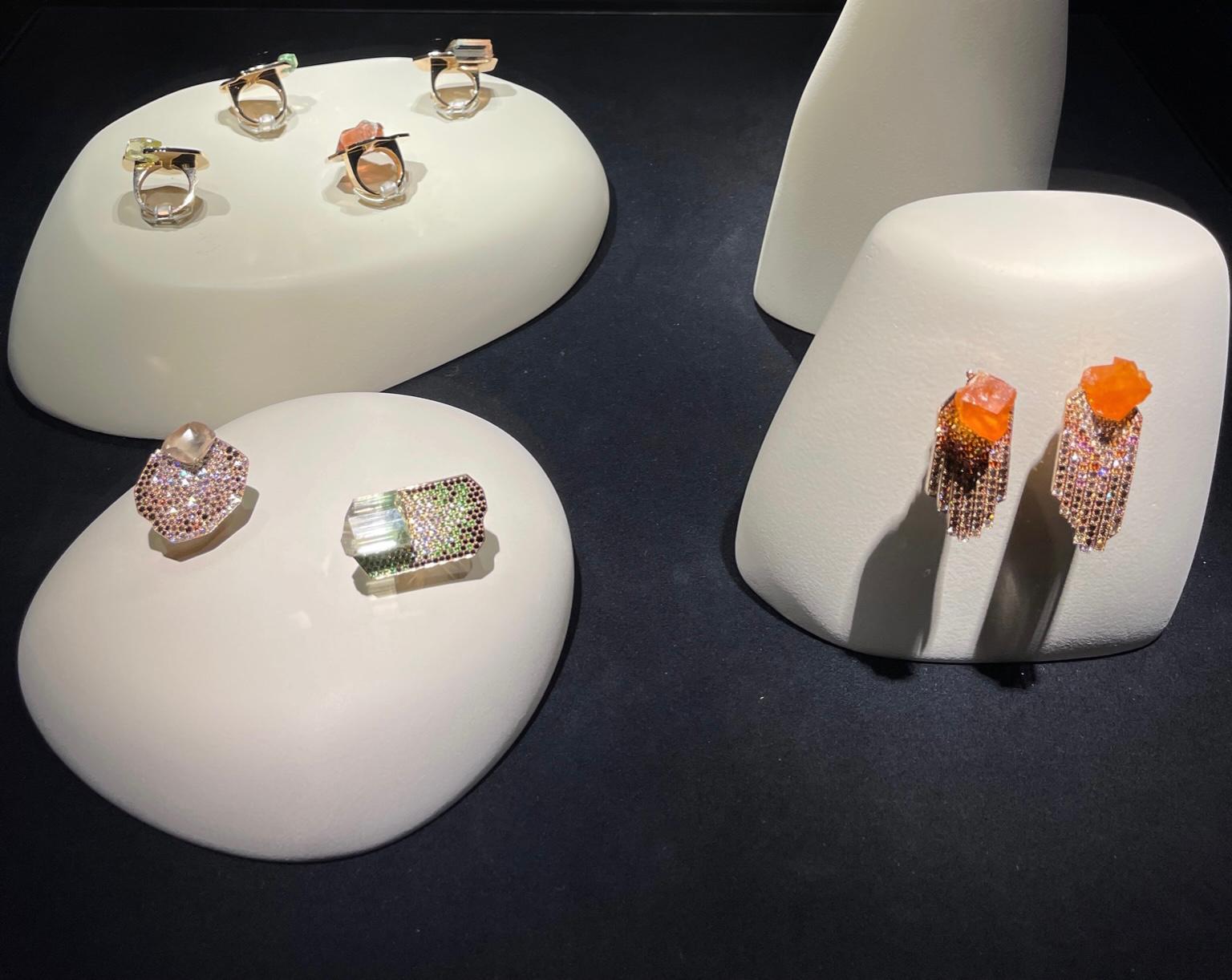The new Hermès jewelry collection is on display in Paris