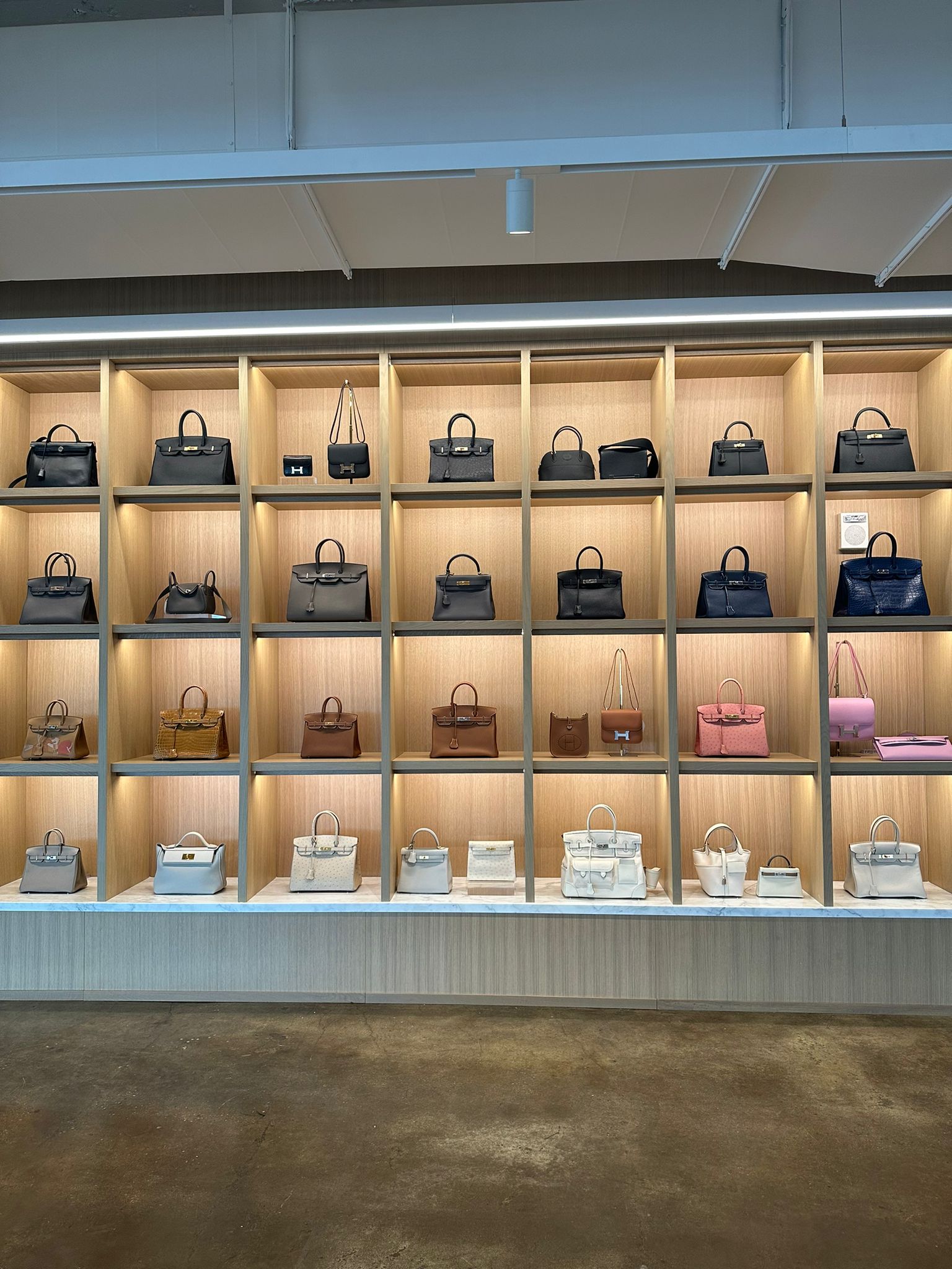 Tour Fashionphile's Mind Blowing Handbag Cage in NYC - PurseBop