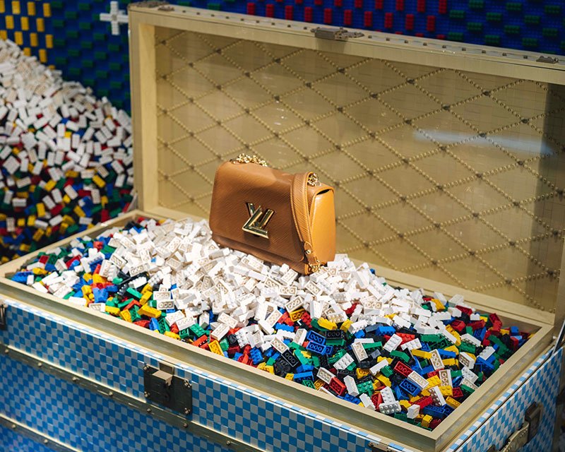 Louis Vuitton partner with LEGO to create a childlike series of festive  window displays - The Glass Magazine