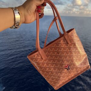 Goyard Anjou tote powder pink