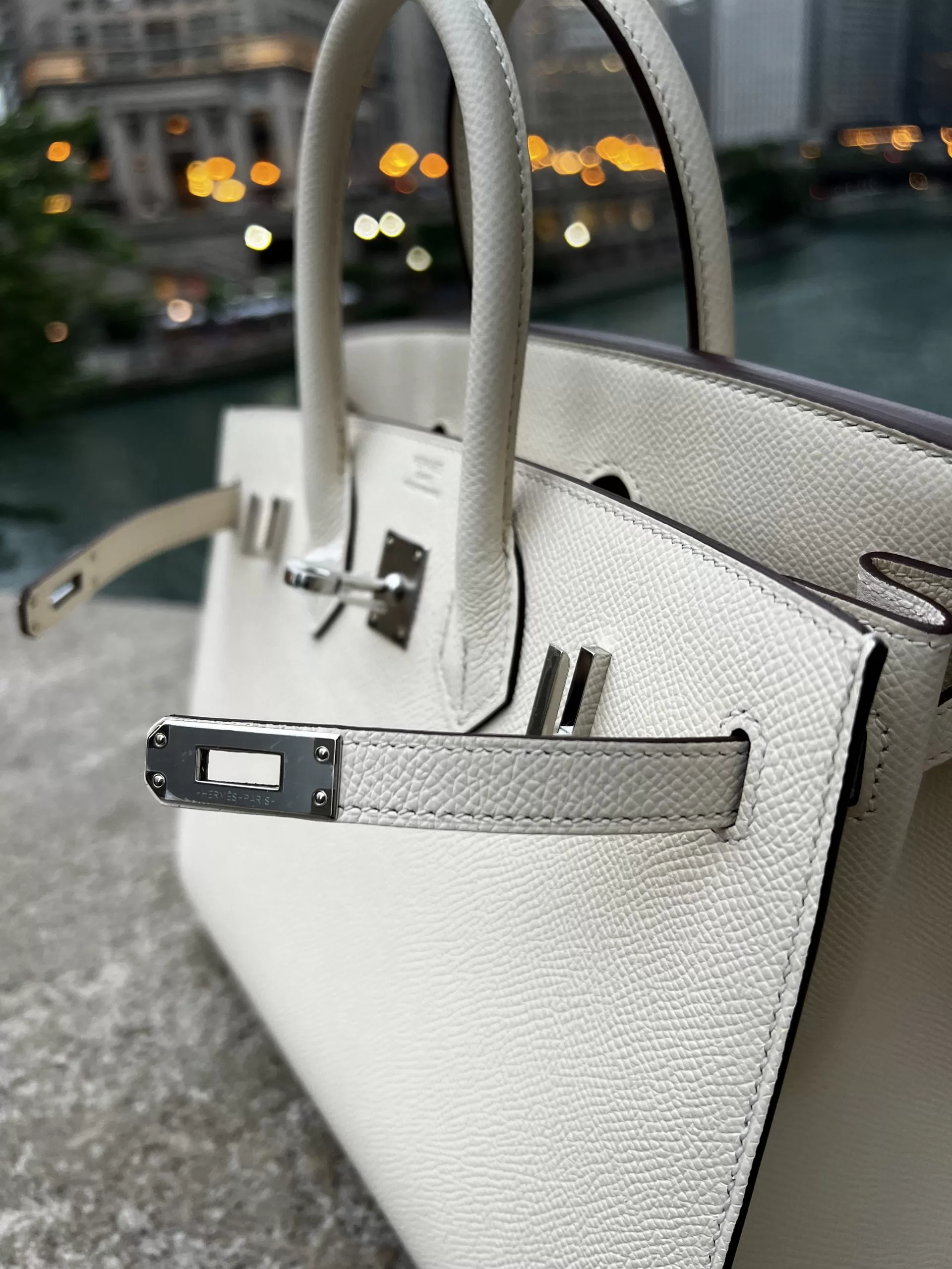 The coveted Etoupe Birkin Sellier 30 is back in stock! 🤩 We have