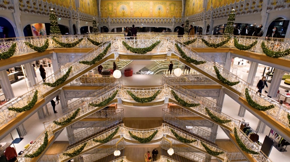 Louis Vuitton transformed its Saint-Germain-des-Pres shop into a pop-up  Bookstore as non essential shops are to be closed but libraries can still  be opened in Paris, France, on April 07, 2021. Photo