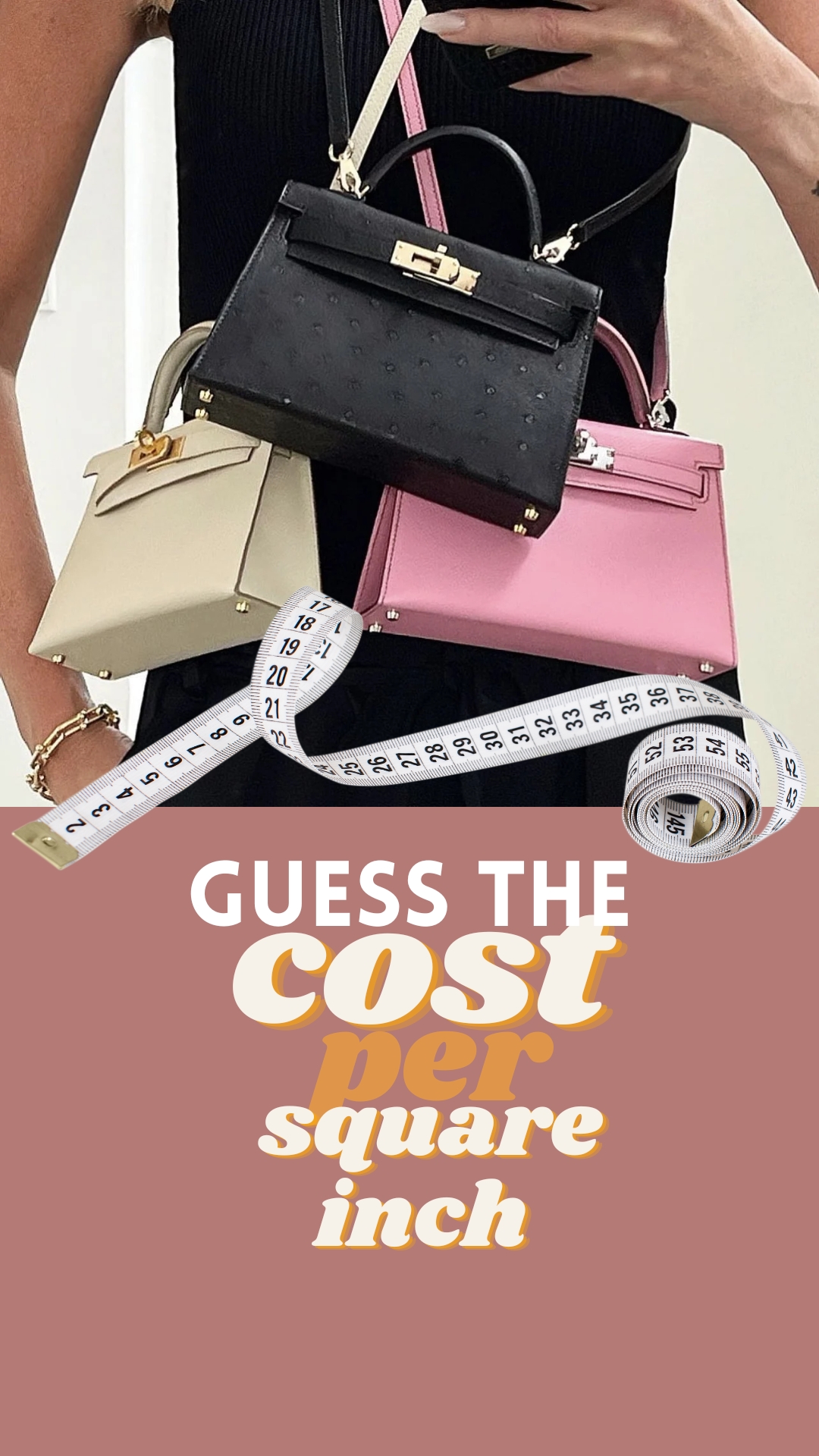 Guess the price of a mini kelly bag | heremes kelly 20 bag
