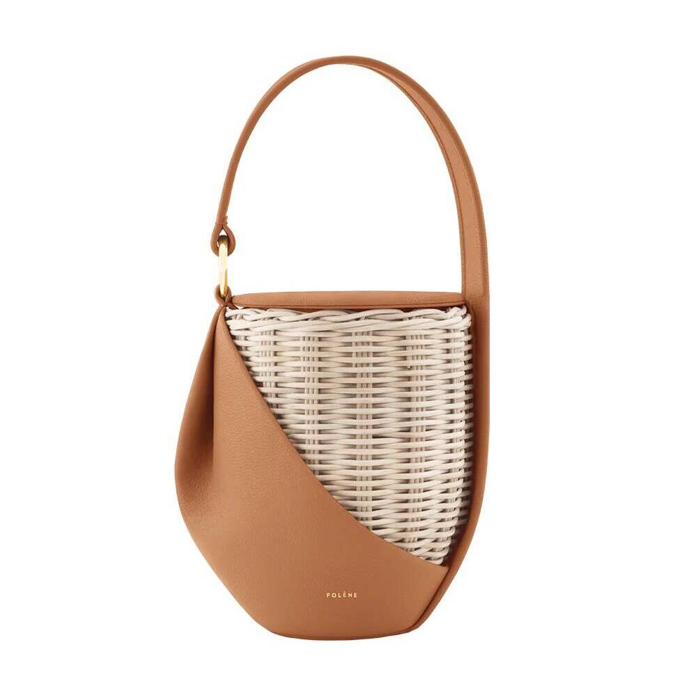 Emily in Paris Season 3 Episode 6 Polene Yke Wicker basket bag