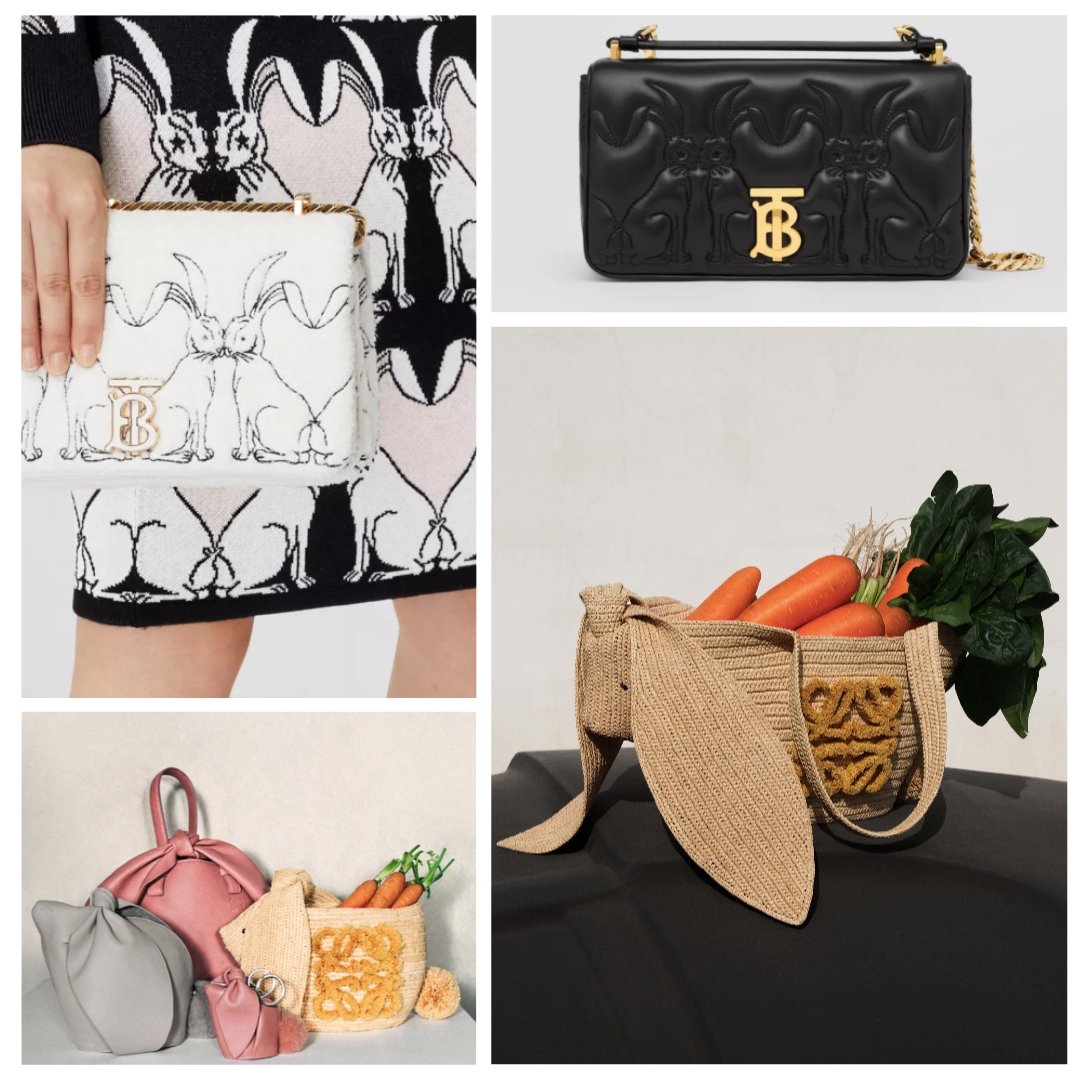 Year of the Rabbit Handbags | Burberry | Loewe