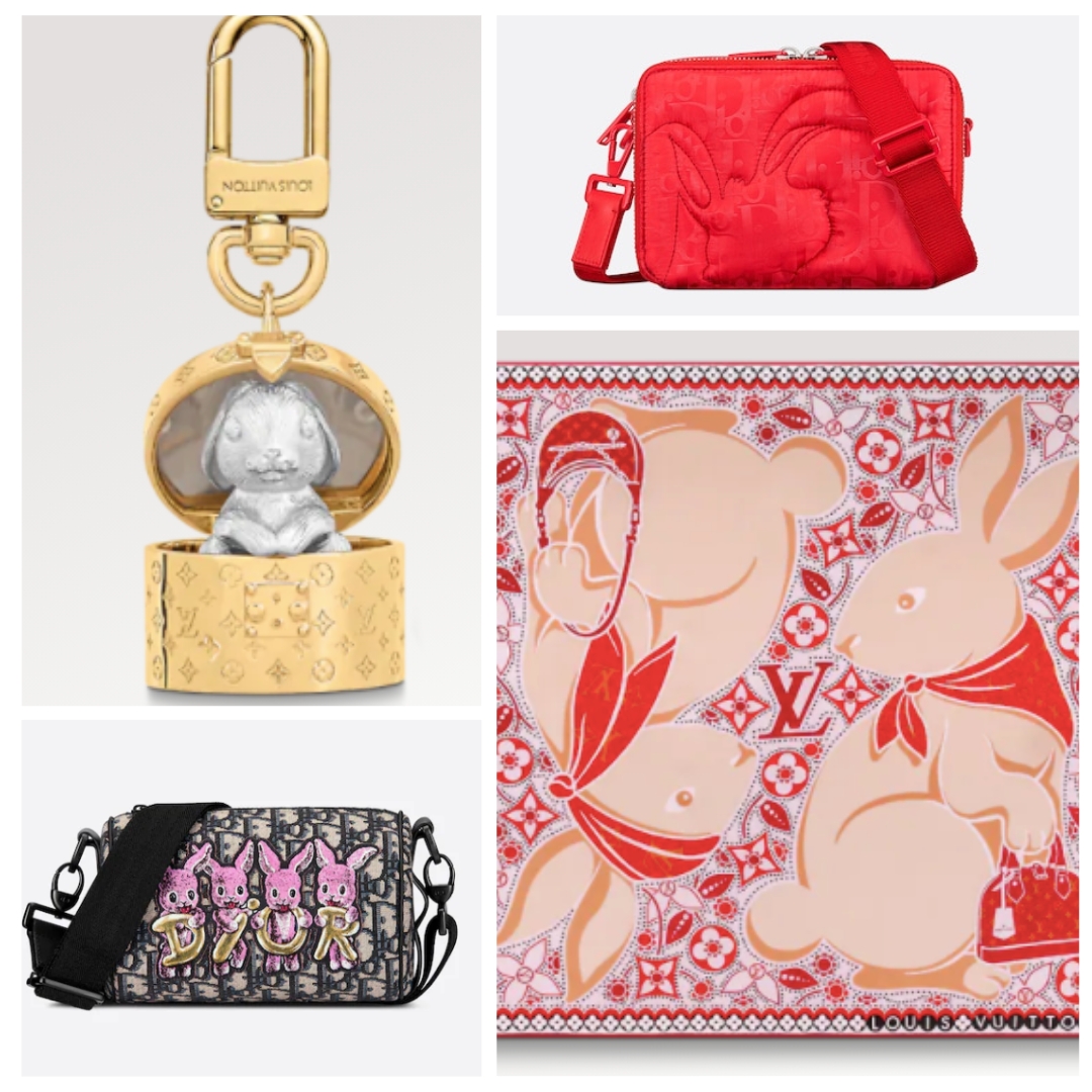 Year of the Rabbit Handbags | Dior and Louis Vuitton