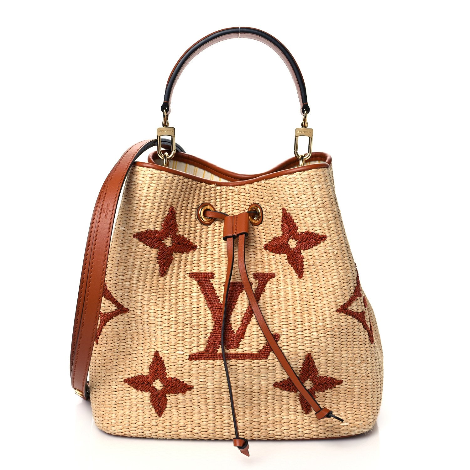 LOUIS VUITTON WILD AT HEART ONTHEGO ARIZONA TAN GIANT MONOGRAM